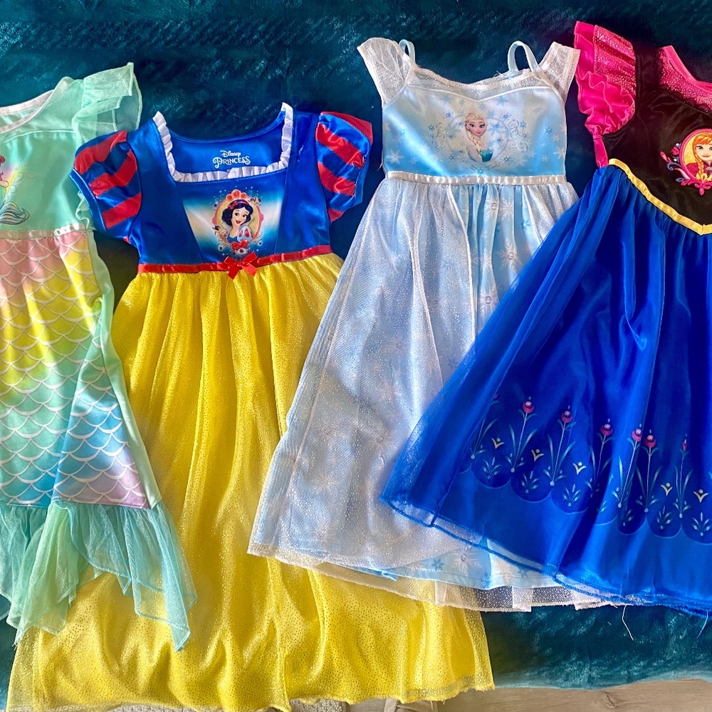 Disney Princess Dresses/Nightgowns